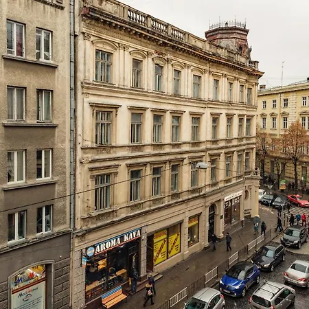 Mini Barvy Lvova On Hnatyuka St. Aparthotel Leopoli
