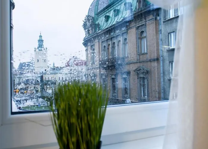 Mini Barvy Lvova On Hnatyuka St. Lägenhetshotell